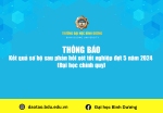 Kết quả sơ bộ sau phản hồi xét tốt nghiệp đợt 5 năm 2024 Đại học chính quy