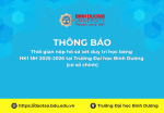 Thong bao nop ho so xet duy tri hoc bong HK1 25 26