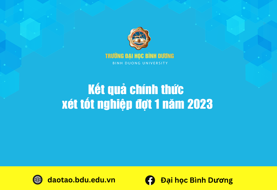 Ket qua chinh thuc xet tot nghiep dot 1 nam 2023